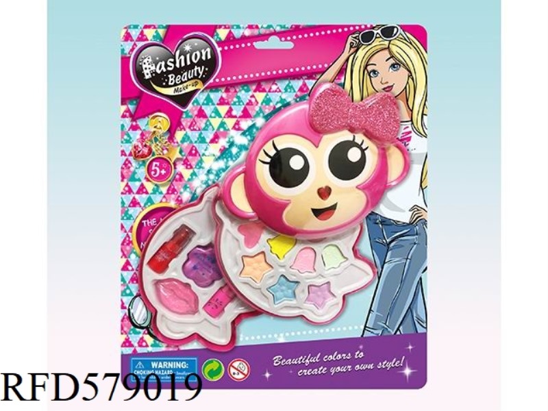 SECOND FLOOR FEMALE MONKEY HEAD MAKEUP SET