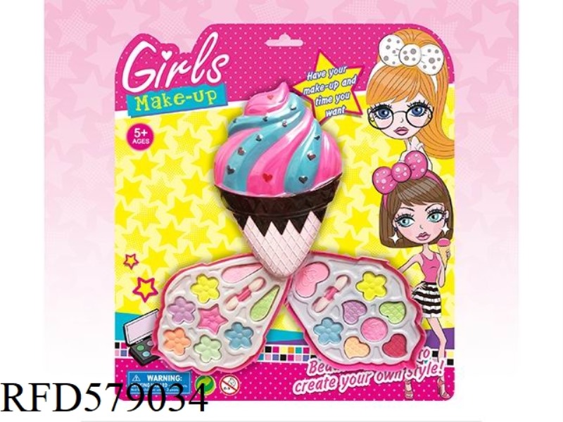 TWO LAYER ICE CREAM MAKEUP SET