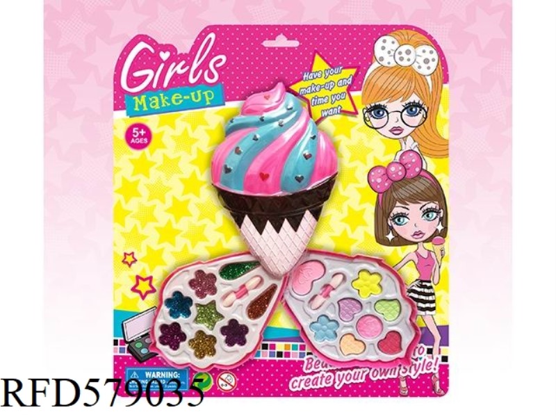 TWO LAYER ICE CREAM MAKEUP SET