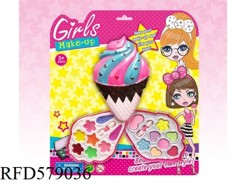 TWO LAYER ICE CREAM MAKEUP SET
