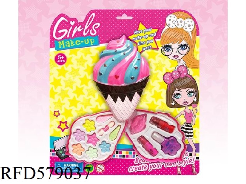 TWO LAYER ICE CREAM MAKEUP SET