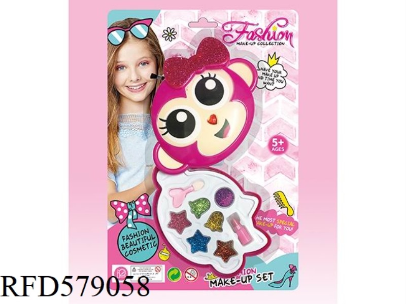 A FEMALE MONKEY HEAD MAKEUP SET