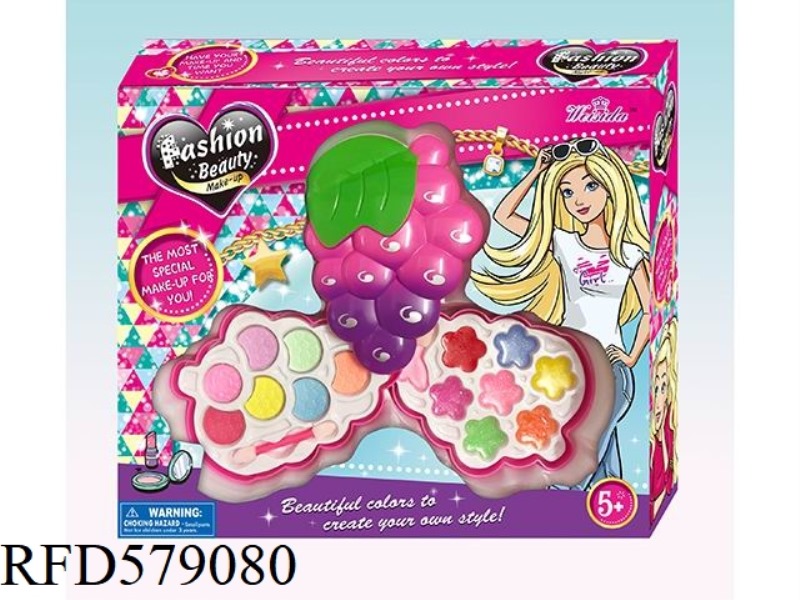 TWO LAYER GRAPE COSMETICS BOX
