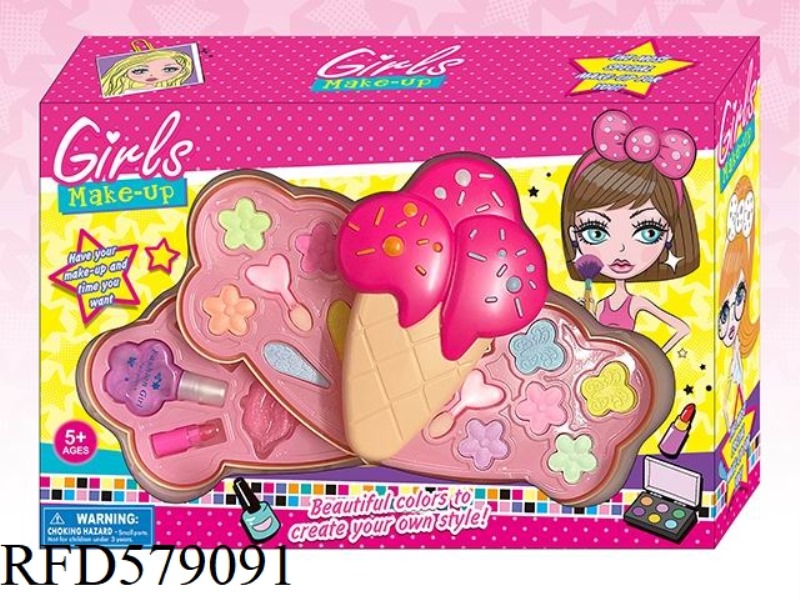 THREE LAYERS MEDIUM ICE CREAM MAKEUP SET