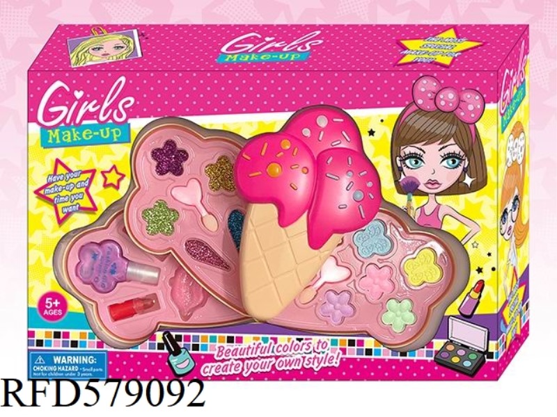 THREE LAYERS MEDIUM ICE CREAM MAKEUP SET