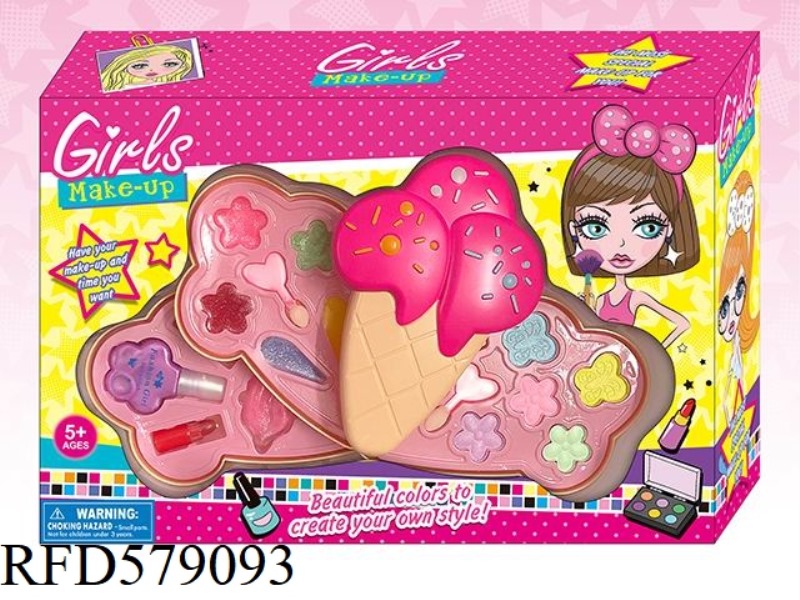 THREE LAYERS MEDIUM ICE CREAM MAKEUP SET