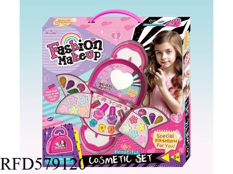 SEMI-CIRCULAR PORTABLE DISPLAY BAG COSMETICS