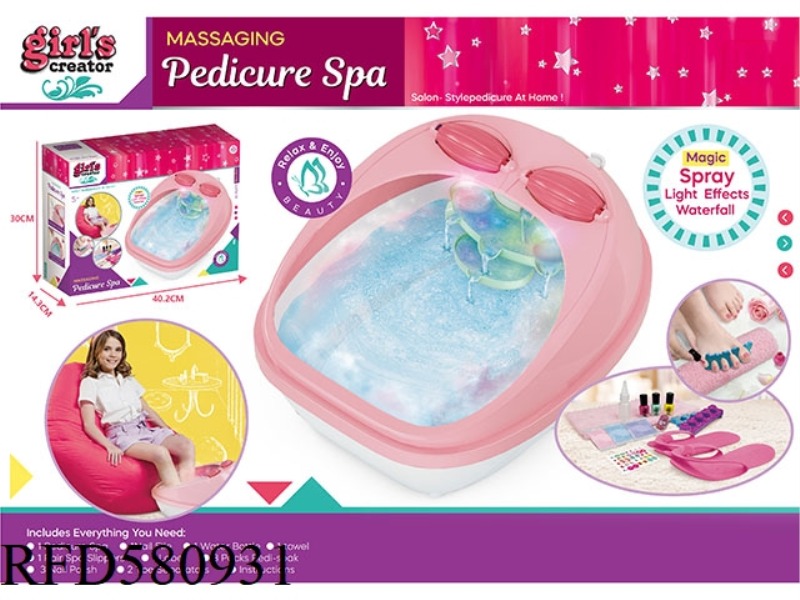WATER * SPRAY FOOT WASH BASIN (4PCS AA WITHOUT PACKAGE)
