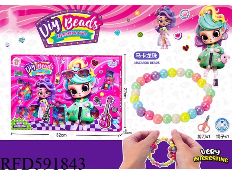 BARBIE DIY BEADS (MAKA DRAGON BALL)