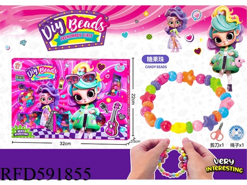 BARBIE DIY BEADS (CANDY BEADS)