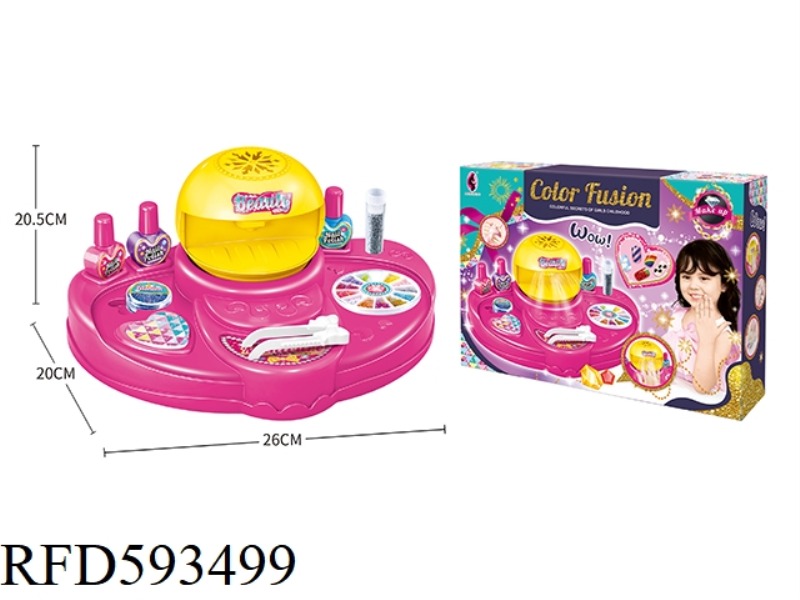 PLATFORM COMBINATION OF NAIL POLISH DRYER