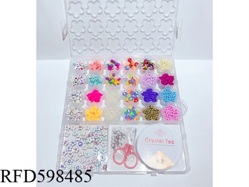 26 GRID DIY BEADED TAPE TAPE WITH SCISSORS