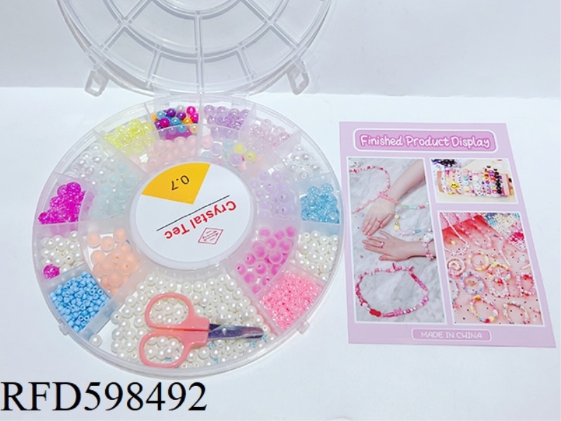 DISC 20 GRID DIY BEADED TAPE TAPE SCISSORS