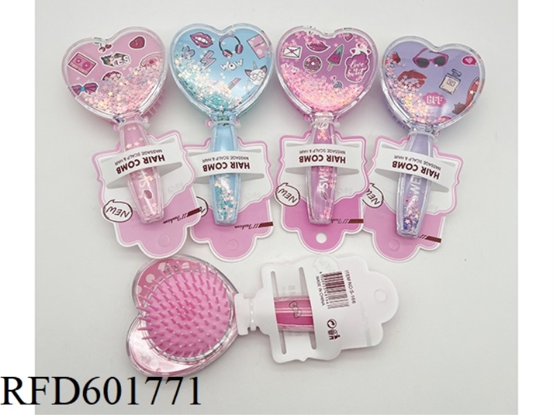 ACRYLIC MASSAGE COMB FASHION