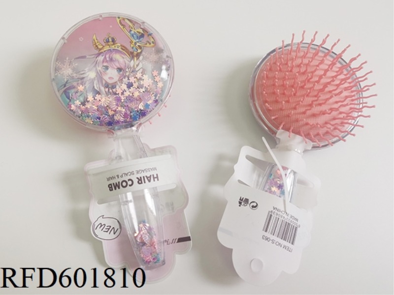 GLITTER MASSAGE COMB LITTLE MAGIC FAIRY