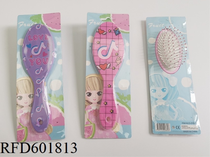 FLAT MASSAGE COMB SHAKE NOTES