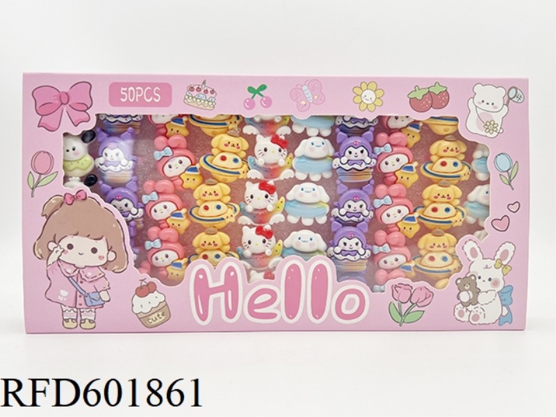 SANRIO RING BOX 50PCS