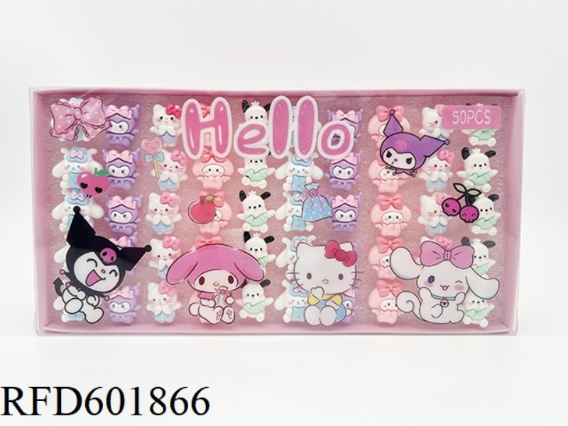 SANRIO RING BOX 50PCS