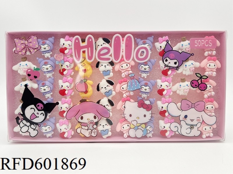 SANRIO RING BOX 50PCS