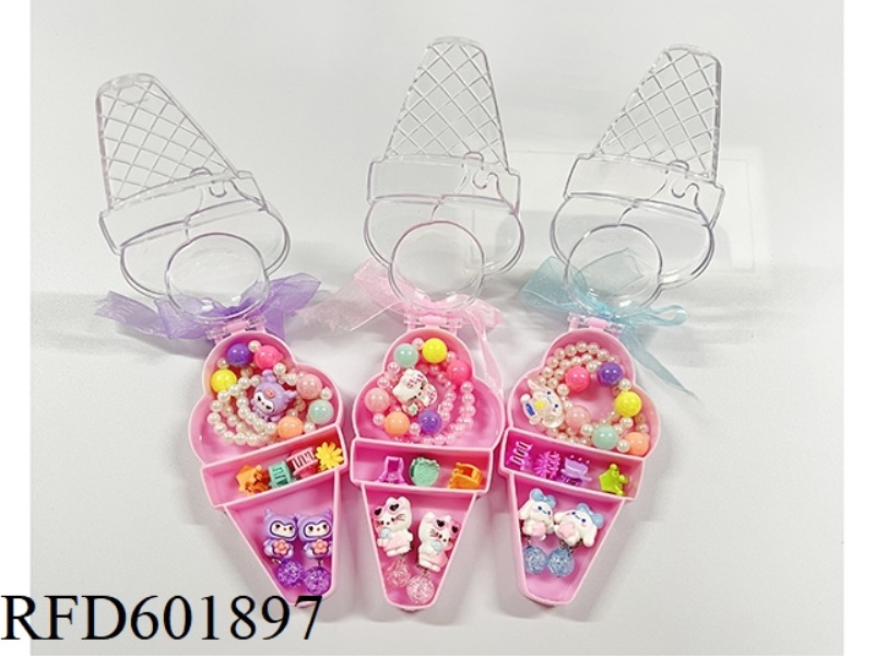 ICE CREAM STREAMER BOX JEWELRY SERIES (SANRIO) 12PCS