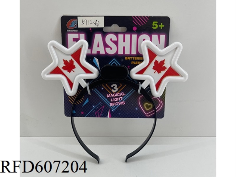 HEADBAND PENTAGRAM BV PAD PRINT