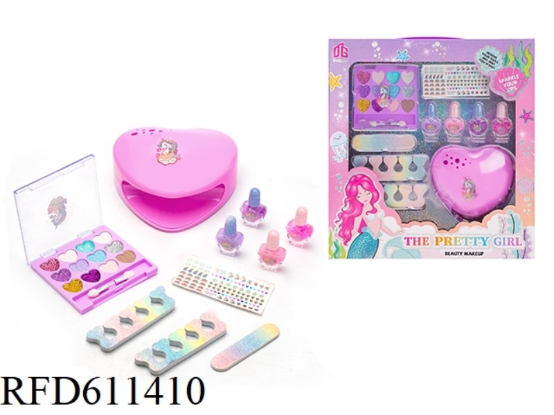 NAIL DRESSING GIRL TOYS PLAY HOME NAIL NEW DIY SET