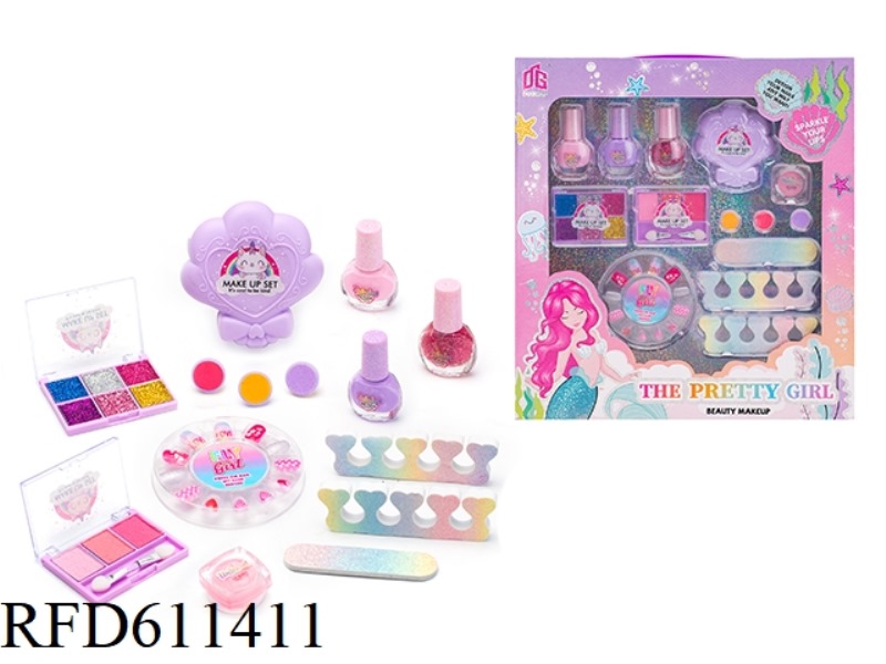 NAIL DRESSING GIRL TOYS PLAY HOME NAIL NEW DIY SET