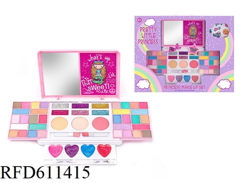 NAIL DRESSING GIRL TOYS PLAY HOME NEW DIY MAKEUP BOX SET