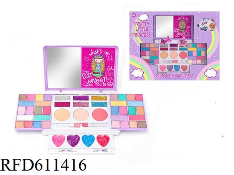 NAIL DRESSING GIRL TOYS PLAY HOME NEW DIY MAKEUP BOX SET
