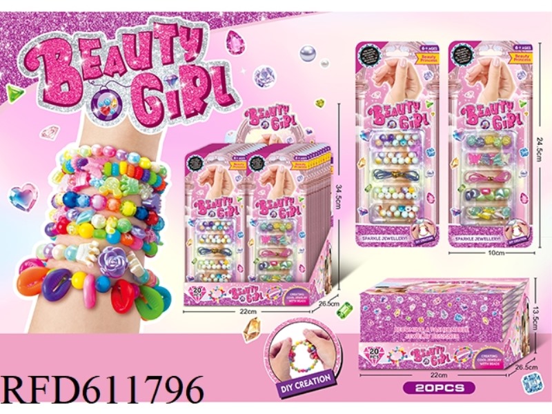 DIY THEME BEADING SET 20PCS