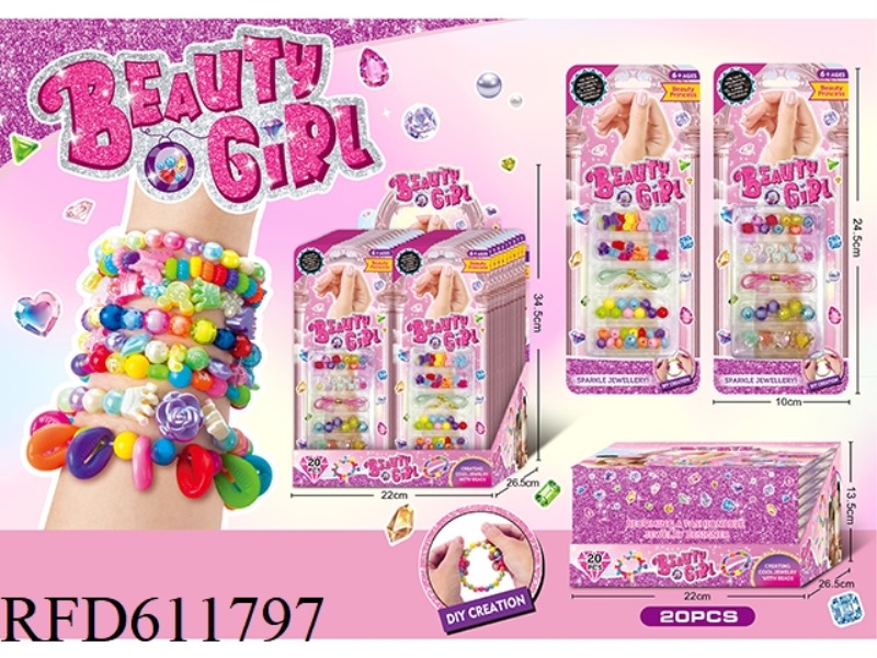 DIY THEME BEADING SET 20PCS