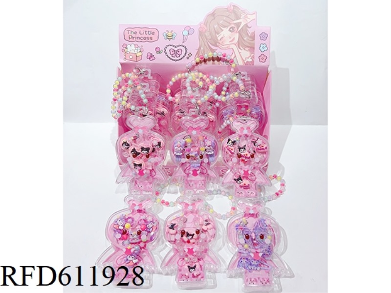 ANGEL GIRL JEWELRY BOX 12PCS