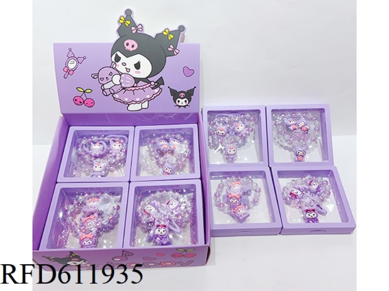 GIRLS ACCESSORIES (HAIR ACCESSORIES + BRACELET) KULOMI 12PCS