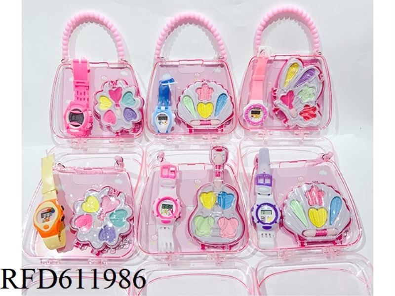 HANDBAG JEWELRY SET WATCH + COSMETICS