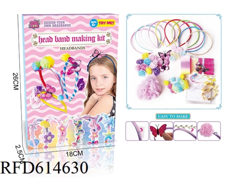 DIY HEADBAND SET (10 PIECES)