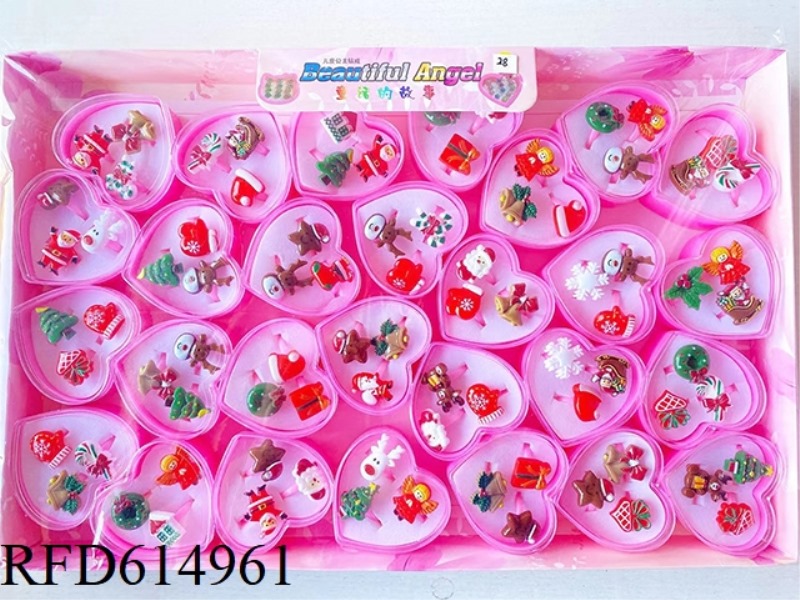 3 PUT 24PCS OF CHRISTMAS RINGS INTO A BOX