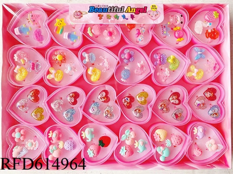 3 PUT 24PCS OF RINGS INTO A BOX