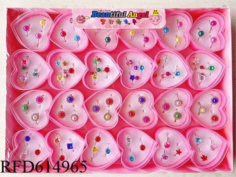 3 PUT 24PCS OF RINGS INTO A BOX
