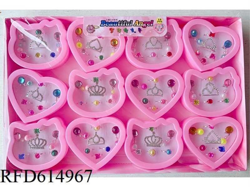 EAR HANGER + CROWN 12PCS