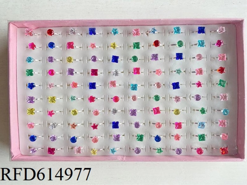 SINGLE DIAMOND RING 100PCS