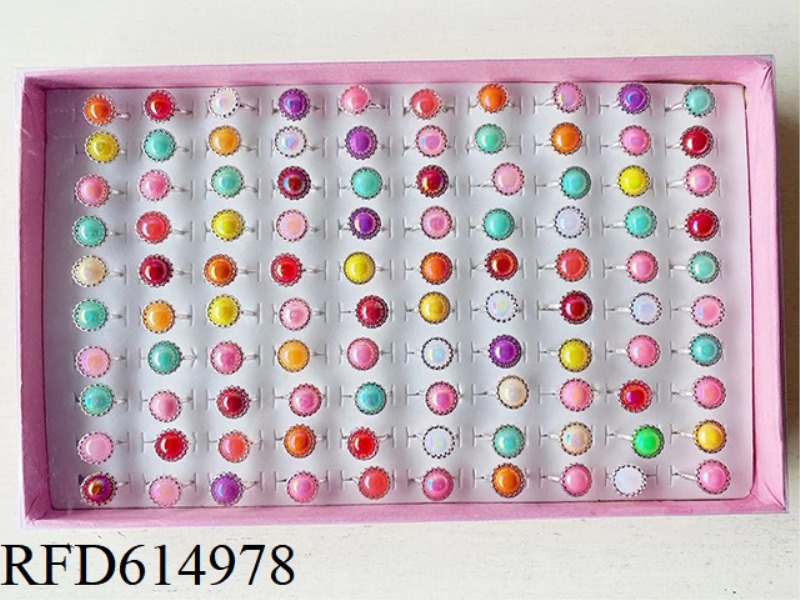 LARGE PEARL RING 100PCS