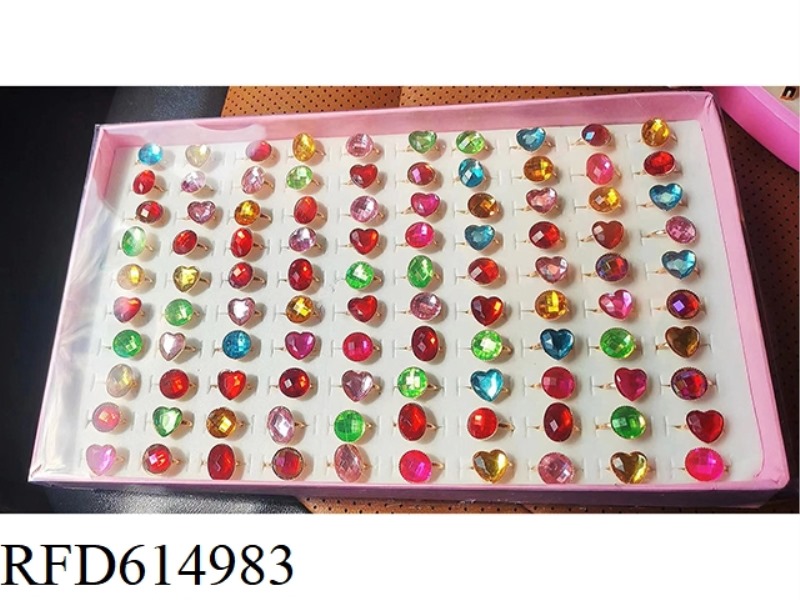 RHINESTONE RING 100PCS