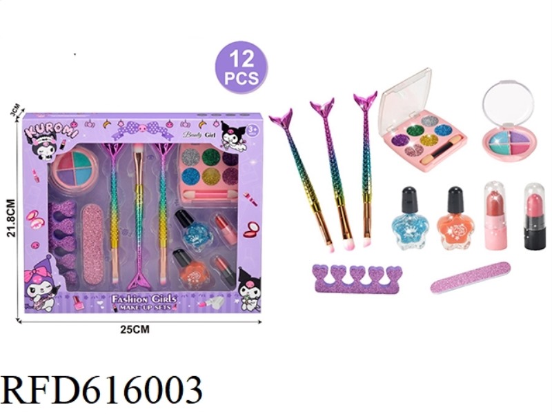 KUROMI EYE SHADOW AND BLUSH NAIL POLISH SET