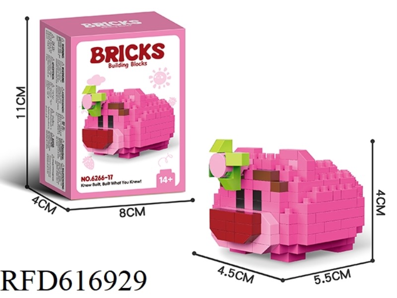 STRAWBERRY BEAR 169PCS