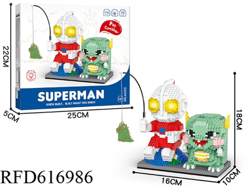 ULTRAMAN PEN HOLDER 1828PCS