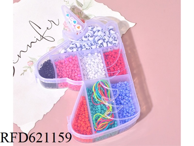 UNICORN BOX BEADED 3