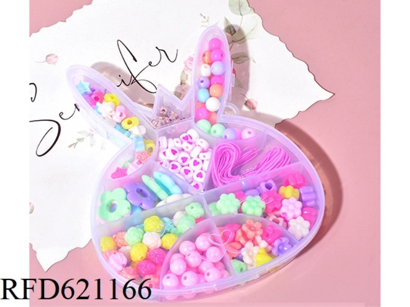 RABBIT HEAD BOX BEADED