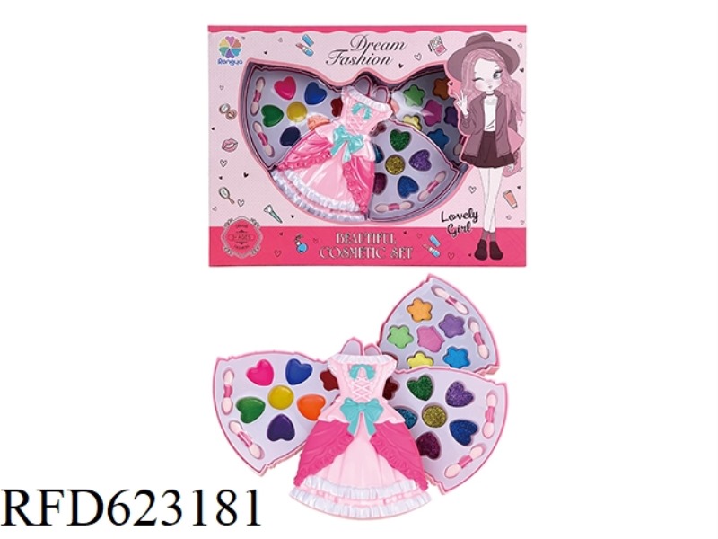 PRINCESS DRESS MAKEUP (4 LAYERS)