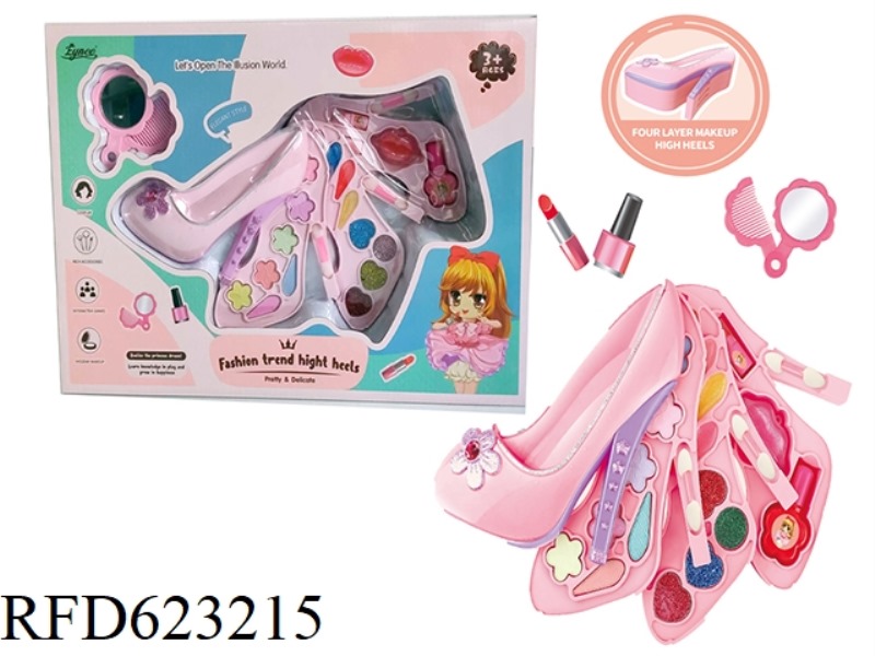 GIRLS MAKEUP JEWELRY MODERN MAKEUP DANCE SHOES BEAUTY MAKEUP BOX