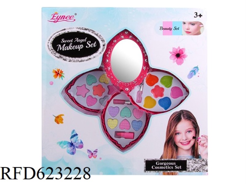 GIRLS MAKEUP JEWELRY 3 LAYERS OF PINK